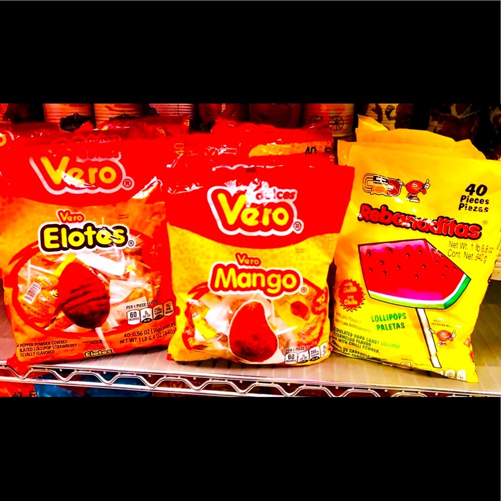 “ 3 “BAGS “ Vero” Lollipops.